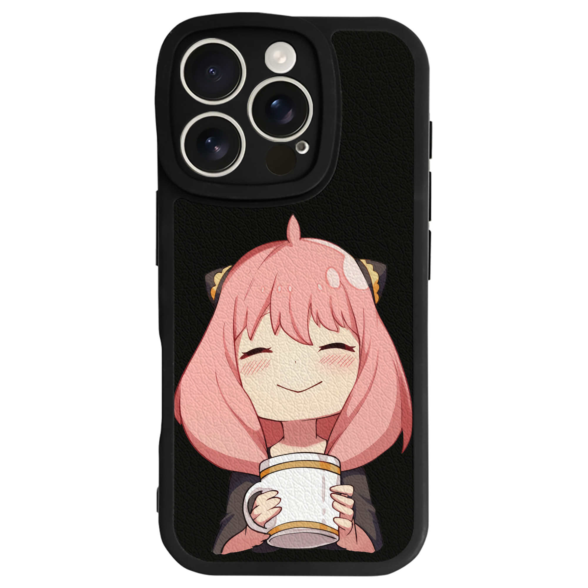 （画像用） SPY×FAMILY间谍家家酒 【iPhone 16シリーズ対応】シリコンスマホケース（レザー調） 材質：シリコン